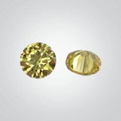 Cubic Zirconia Color Change Yellow To Dark Pink