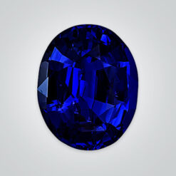 Natural Blue Sapphire, Oval AA