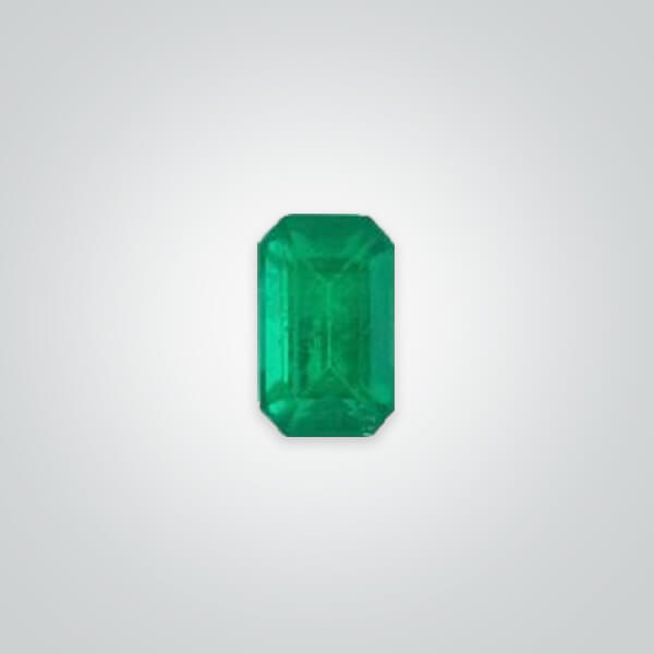 Natural Emerald, Octagon AA