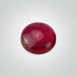 Natural Ruby, Round Cabochon AA