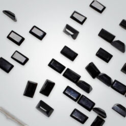 Natural Black Spinel, Baguette