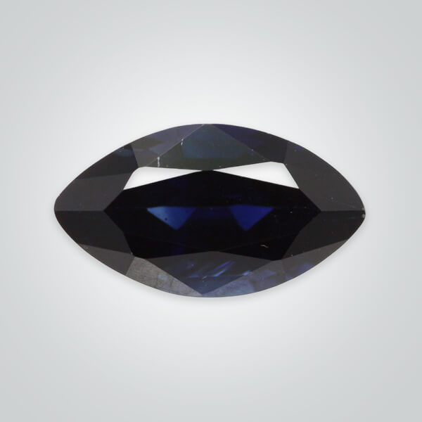 Natural Diffusion Blue Sapphire, Marquise AA