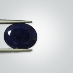 Natural Diffusion Blue Sapphire, Oval A
