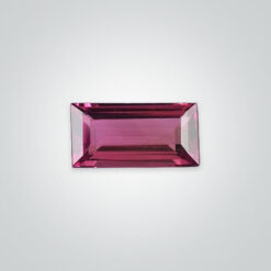 Natural Pink Tourmaline, Baguette