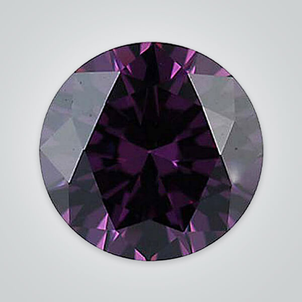 Synthetic Gemstones Amethyst Quartz, Round