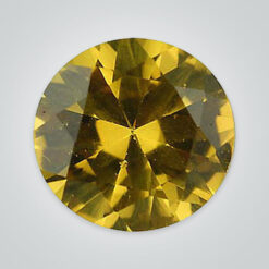 Lab Created Citrine Quartz, Round