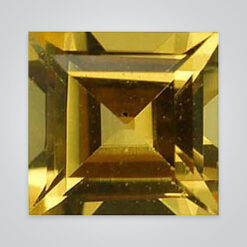Lab Created Citrine Quartz, Square
