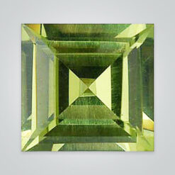 Lab Created Peridot Quartz, Square