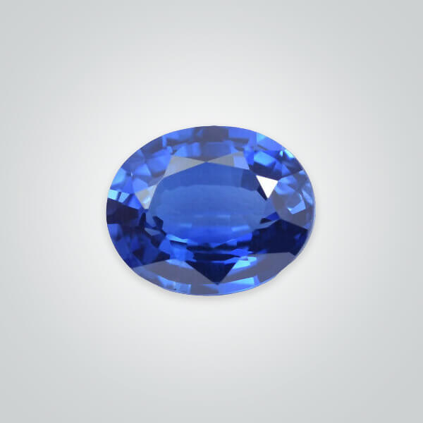 Natural Blue Sapphire, Oval AAA