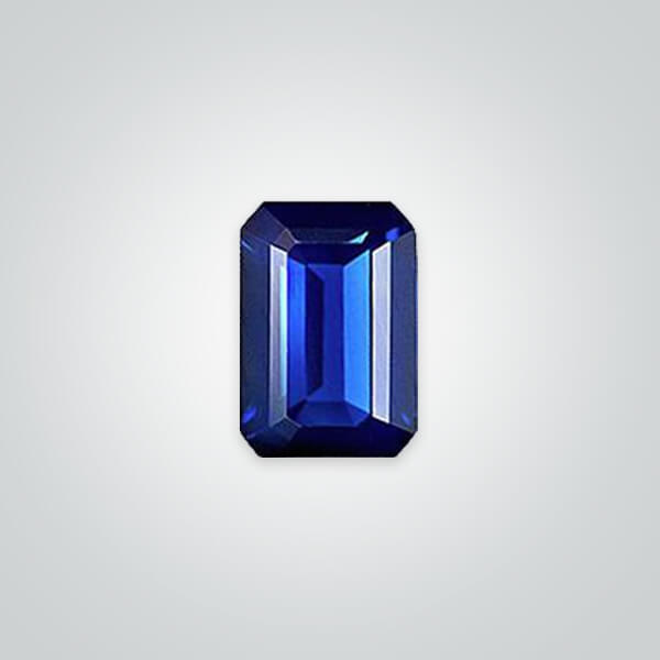 Natural Blue Sapphire, Octagon AAA