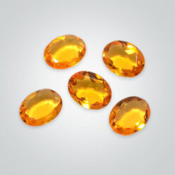 Lab Created Citrine Quartz, Star