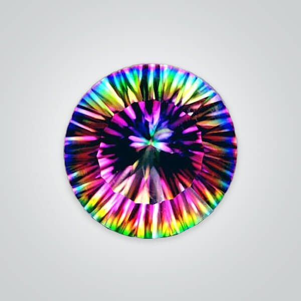 Lab Created Mystic Quartz, Round