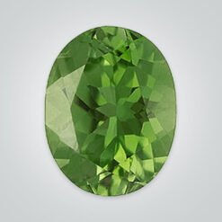 Lab Created Peridot Quartz, Oval