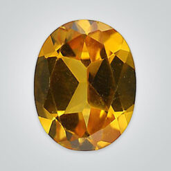 Lab Created Citrine Quartz, Oval
