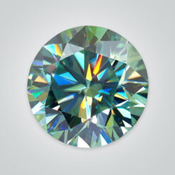 Green Moissanite, Round