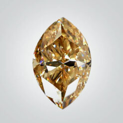 Champagne Moissanite, Marquise