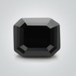 Black Moissanite, Asscher