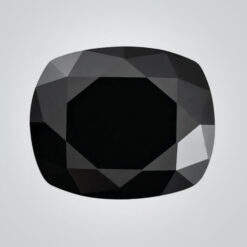Black Moissanite, Cushion