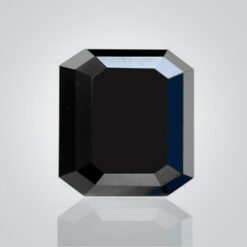 Black Moissanite, Emerald