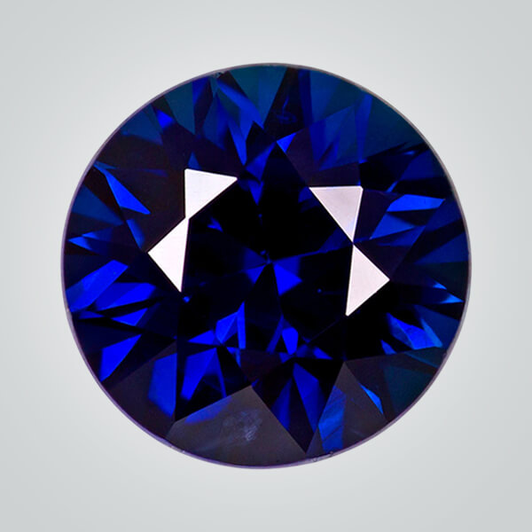 Natural Blue Sapphire, Round AA