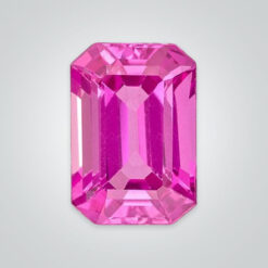 Natural Pink Sapphire, Emerald AAA