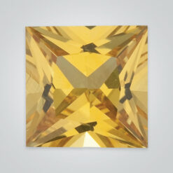 Natural Yellow Sapphire, Square Princess AAA