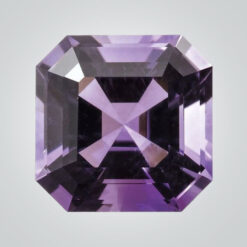 Natural African Amethyst, Asscher