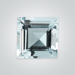 Natural Aquamarine, Square Step Cut AA