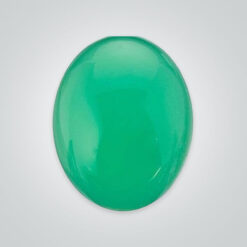 Natural Chrysoprase, Oval Cabcohon