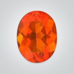 Natural Mexican Fire Opal, Oval