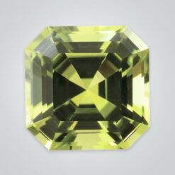 Natural Peridot, Asscher