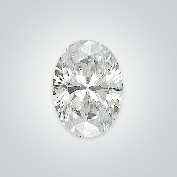 Natural Diamonds Oval Cut, Gh Color, Si Clarity
