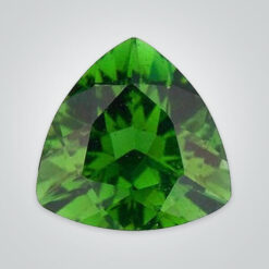 Natural Green Tourmaline, Trillion