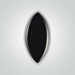 Natural Black Onyx, Marquise Buff Top