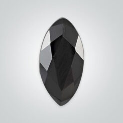 Natural Black Onyx, Marquise Faceted