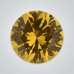Natural Yellow Sapphire, Round AAA