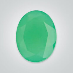 Natural Chrysoprase, Oval Faceted