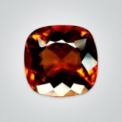 Natural Citrine Madiera 4A, Cushion