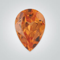 Natural Spessartite Orange Garnet, Pear