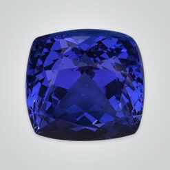 Natural Tanzanite, Cushion AAA