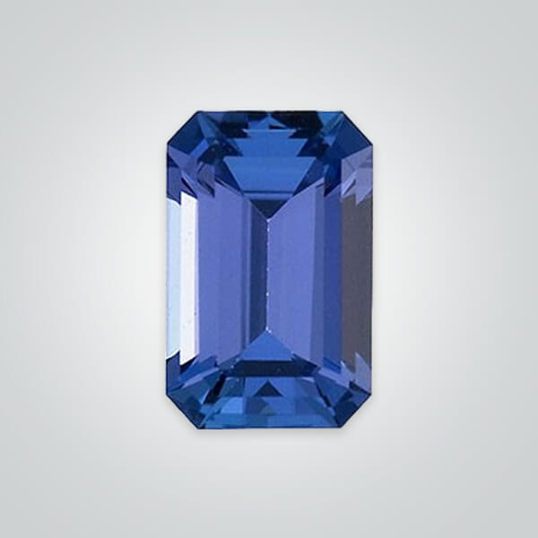 Natural Tanzanite, Octagon AAA