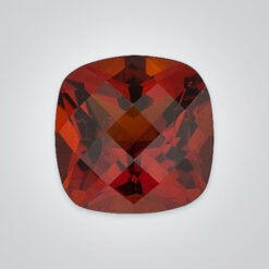 Natural Citrine Madiera 4A, Cushion Checkerboard