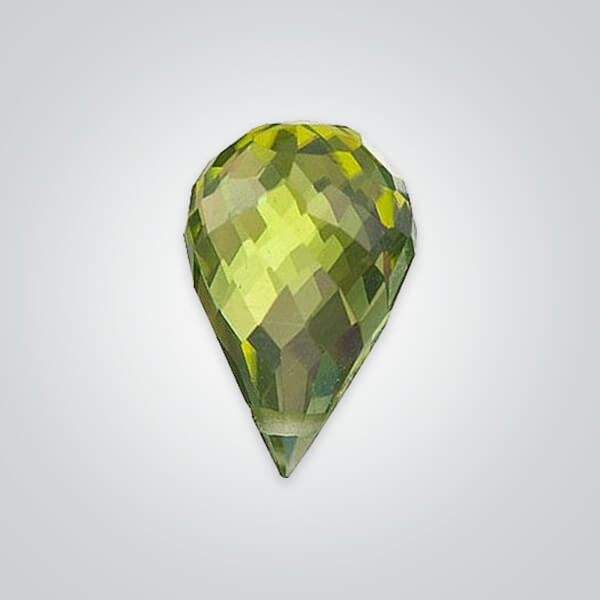 Natural Peridot, Briolette