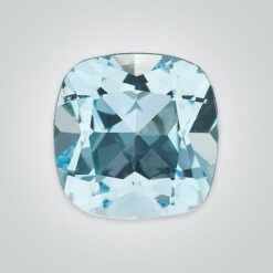 Natural Sky Blue Topaz, Cushion