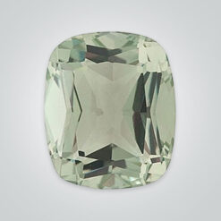 Natural Green Quartz, Elongated Cushion