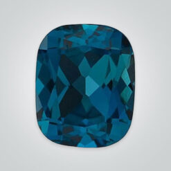 Natural London Blue Topaz, Elongated Cushion