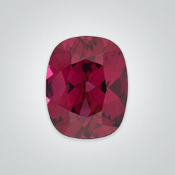 Natural Rhodolite Garnet, Elongated Cushion