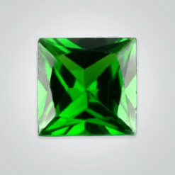 Natural Tsavorite Green Garnet, Square Princess