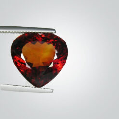 Natural Citrine Madiera 4A, Heart