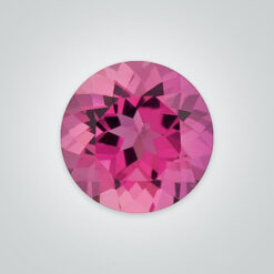 Natural Pink Tourmaline, Round